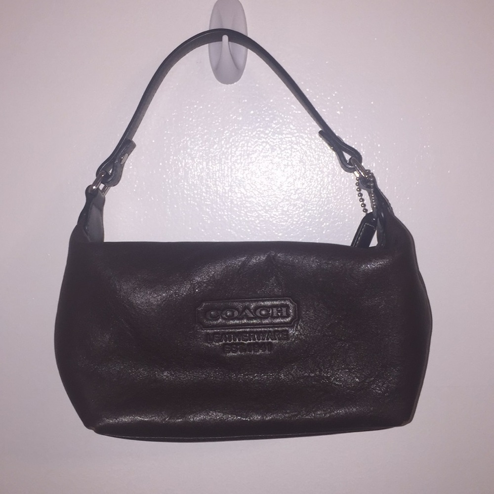 Small Dark Brown Coach Purse